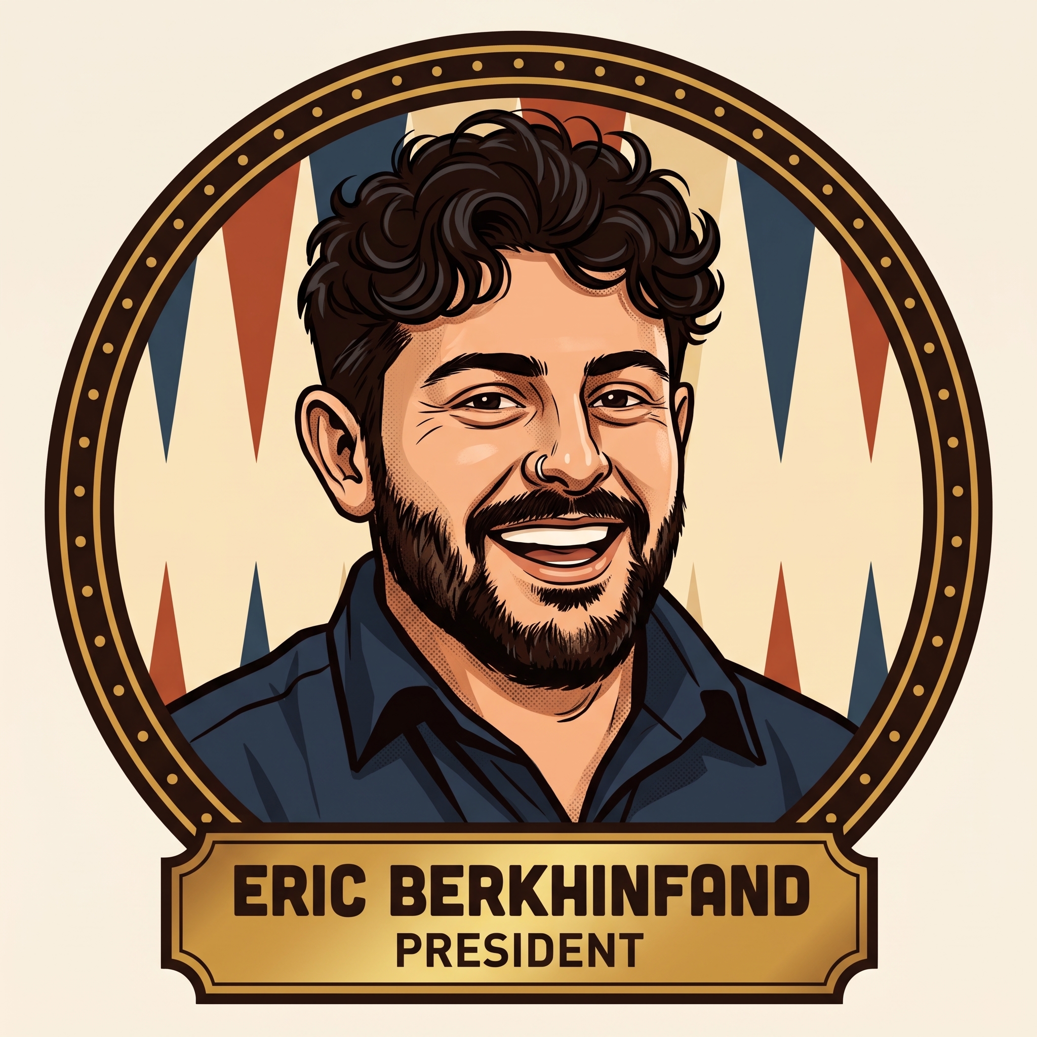 Eric Berkhinfand Badge